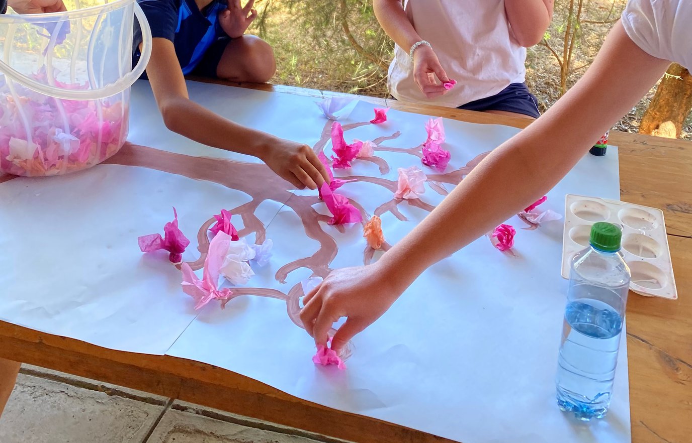 Year 6 Tissue Paper Chery Blossom Trees .jpeg